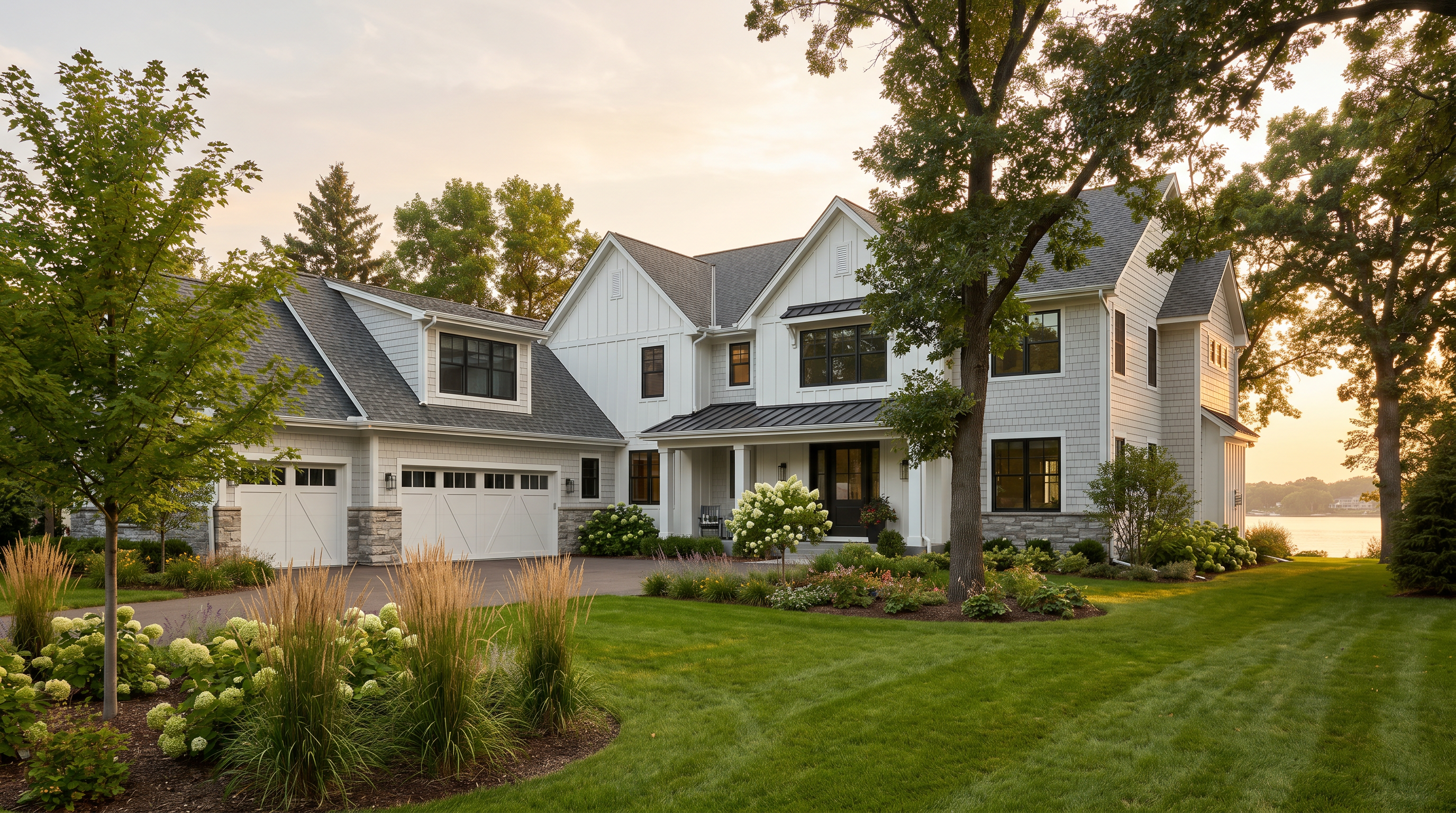 Luxury lakefront home in Wayzata on Lake Minnetonka, MN