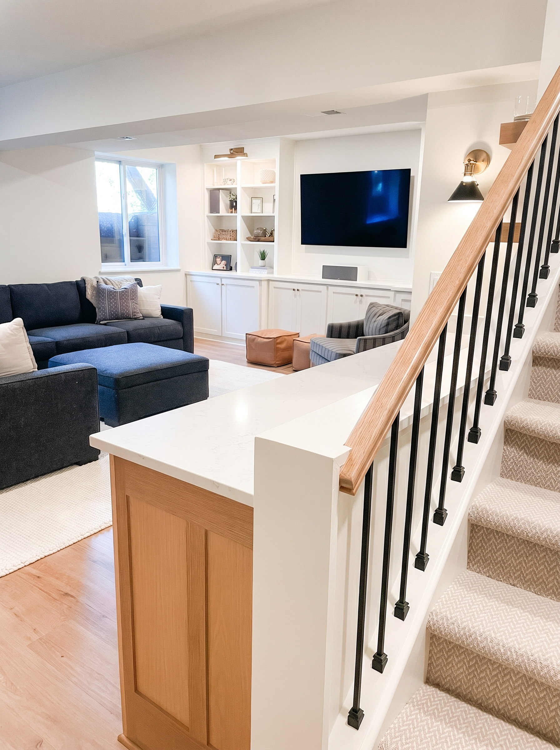 Fleetwood — Basement Wide View