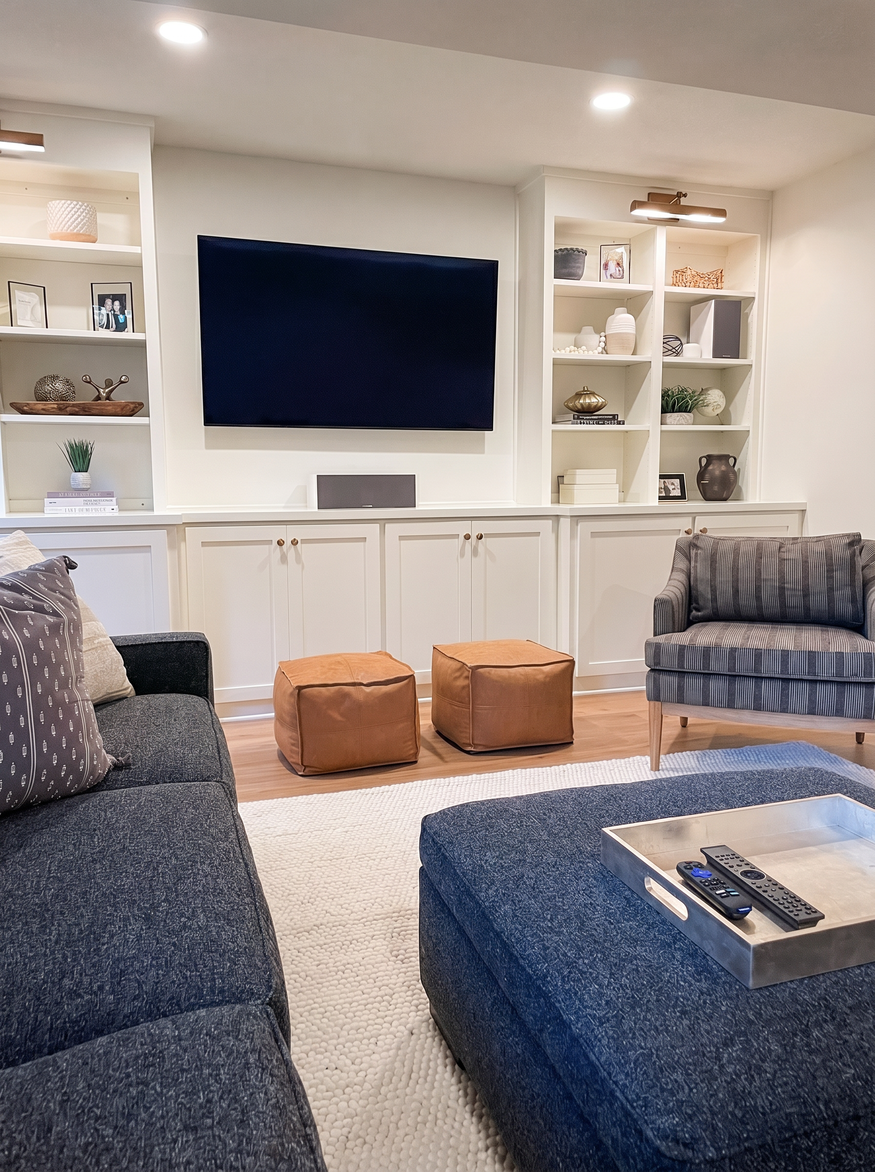 Fleetwood — Basement Family Room Alternate View
