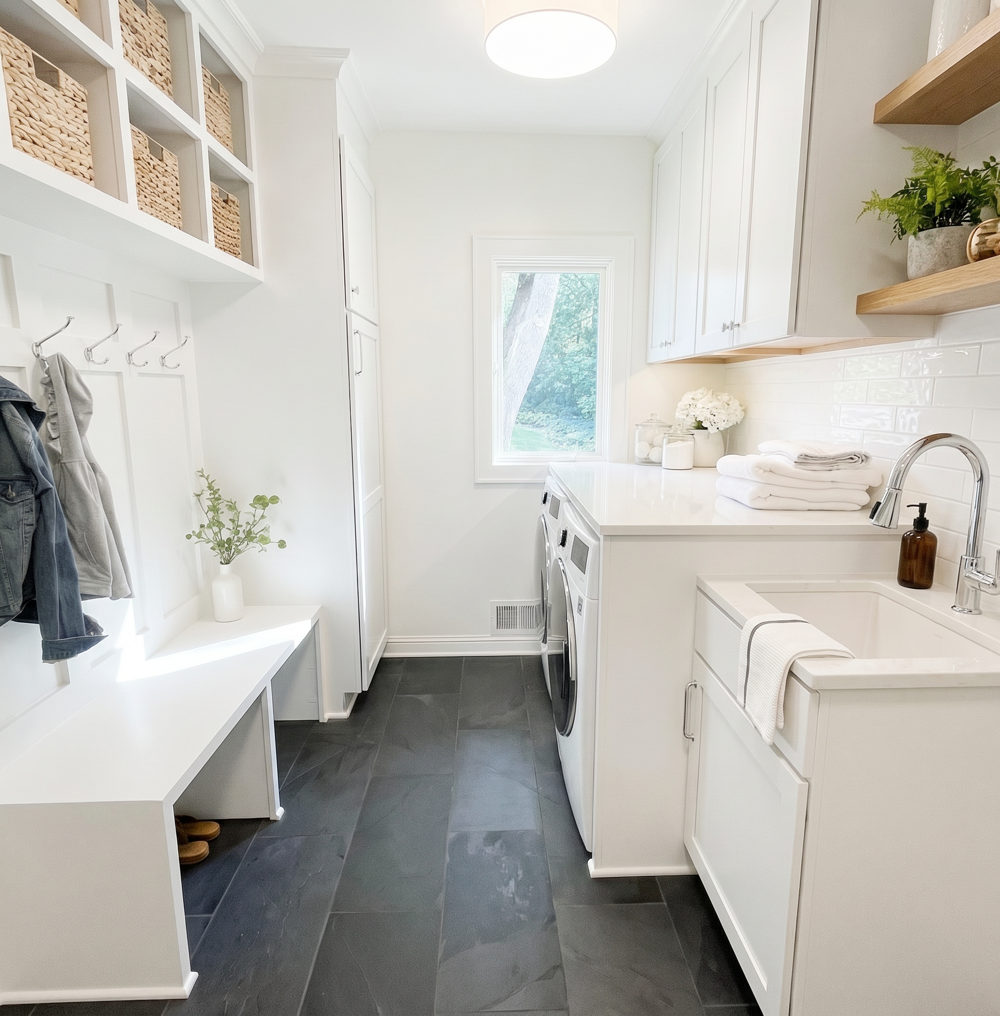 Fleetwood — Laundry and Mudroom Wide View