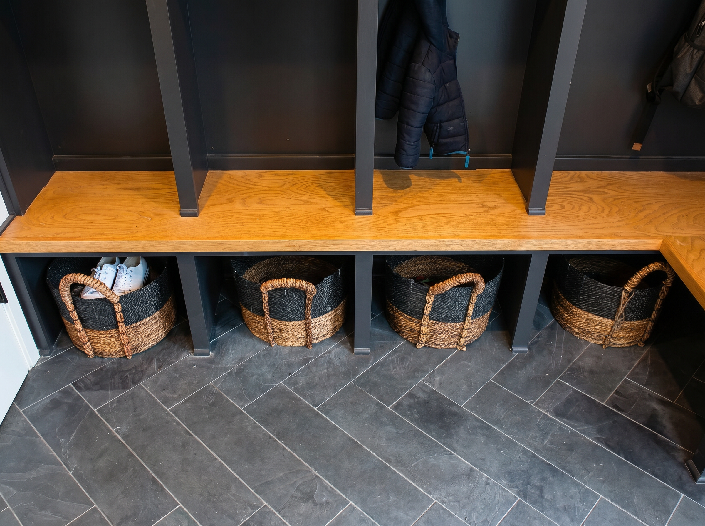 James — Mudroom Bench Detail